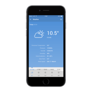 Wetter Service 10 Jahre Smartphone Ansicht 2