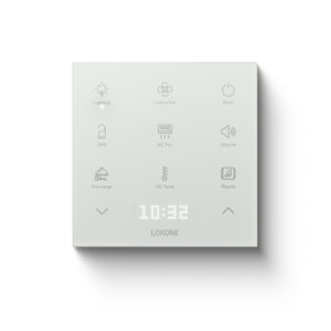Touch Pure Flex Battery Air Samtweiß – Loxone Art.-Nr. 100863