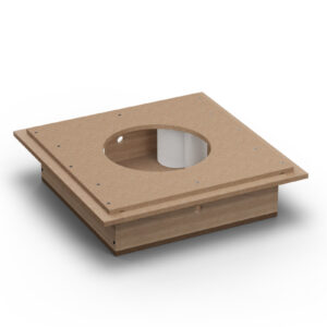 Einbaugehäuse für 10" Install Speaker – Loxone Art.-Nr. 610160 (Ansicht 3)