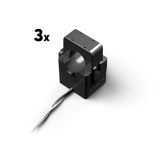5A Stromwandler 200A 24mm (3 Stk.) – Loxone Art.-Nr. 100679 (Ansicht 1)