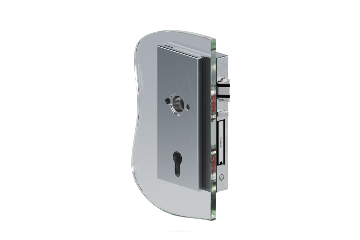 Loxone Door Lock Air Battery for Glass Doors 2 Loxone Door Lock Air Battery for Glass Doors