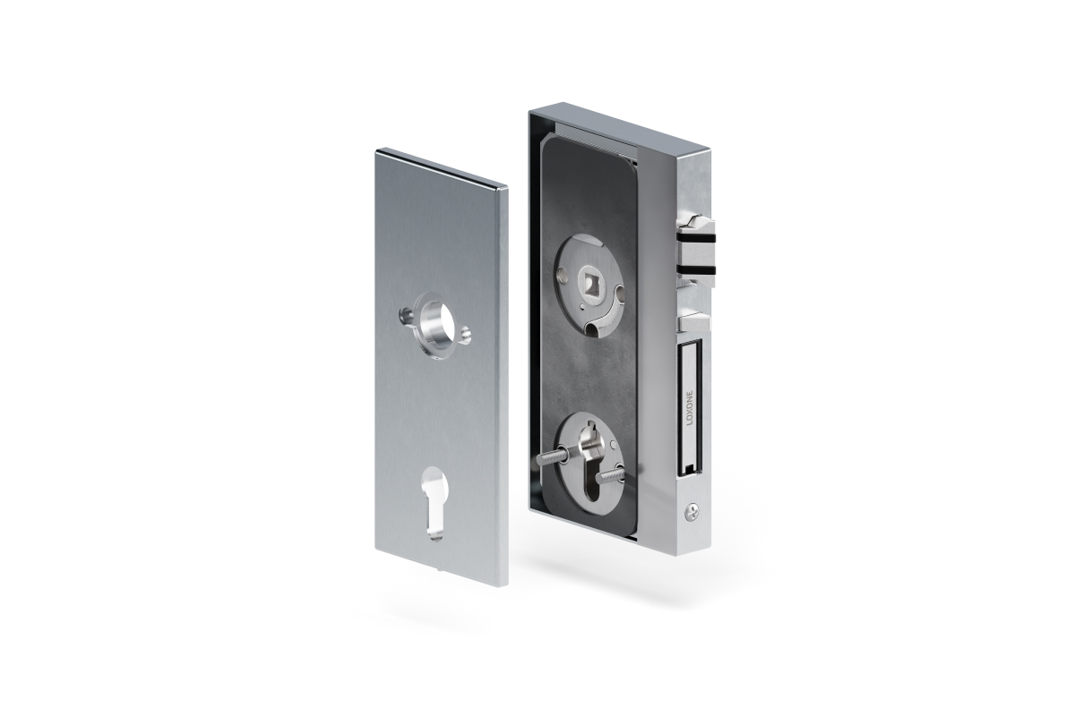 Loxone Door Lock Air Battery for Glass Doors 3 Loxone Door Lock Air Battery for Glass Doors