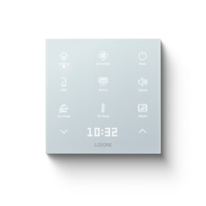 Touch Pure Flex 24V IP44 Air Signalweiß – Loxone Art.-Nr. 100610 (Ansicht 1)