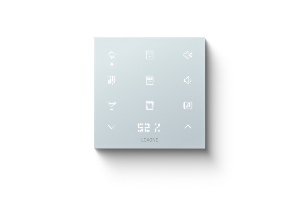 Touch Pure Flex 24V IP44 Air Signalweiß – Loxone Art.-Nr. 100610 (Ansicht 2)